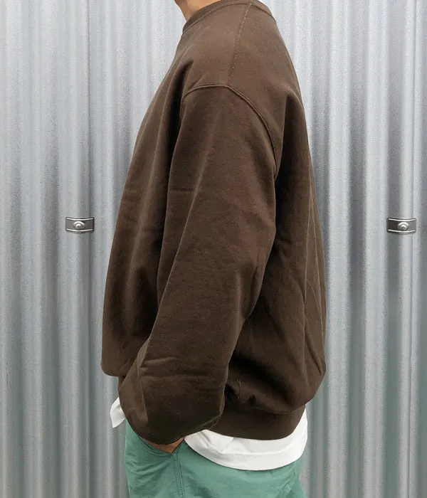 blurhms ROOTSTOCK/SOFT&HARD CREW-NECK P/O BIG (KhakiBrown)