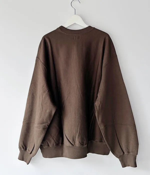 blurhms ROOTSTOCK/SOFT&HARD CREW-NECK P/O BIG (KhakiBrown)