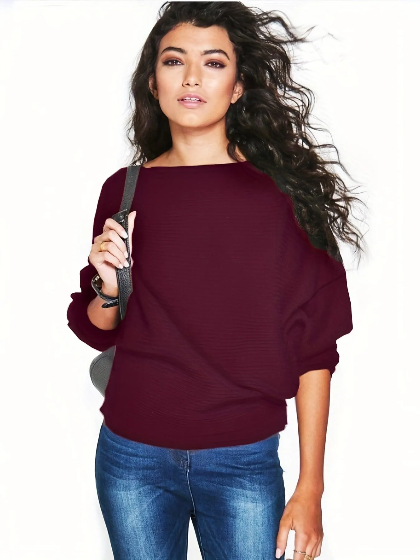 Casual Mock Neck Long Sleeve Shirt