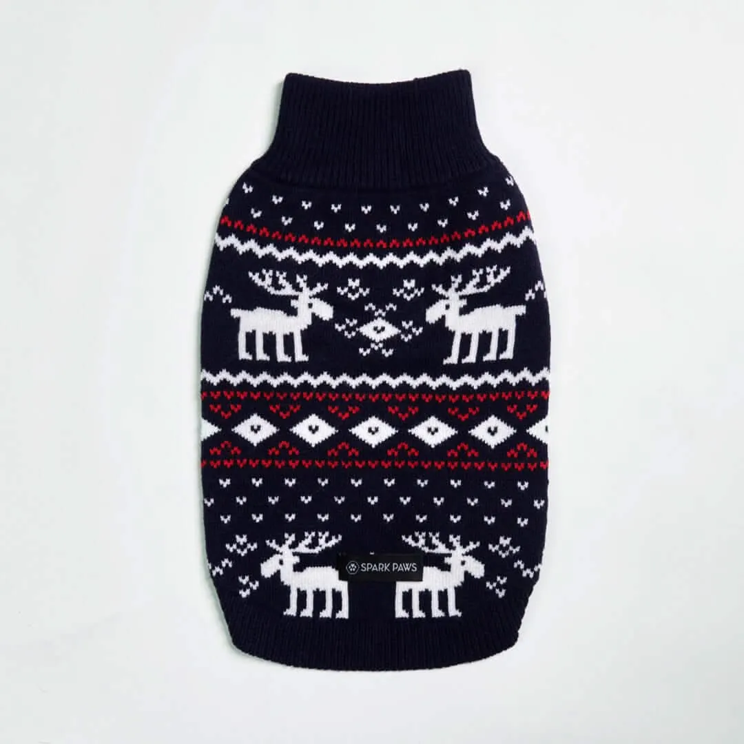 Christmas Dog Knit Sweater