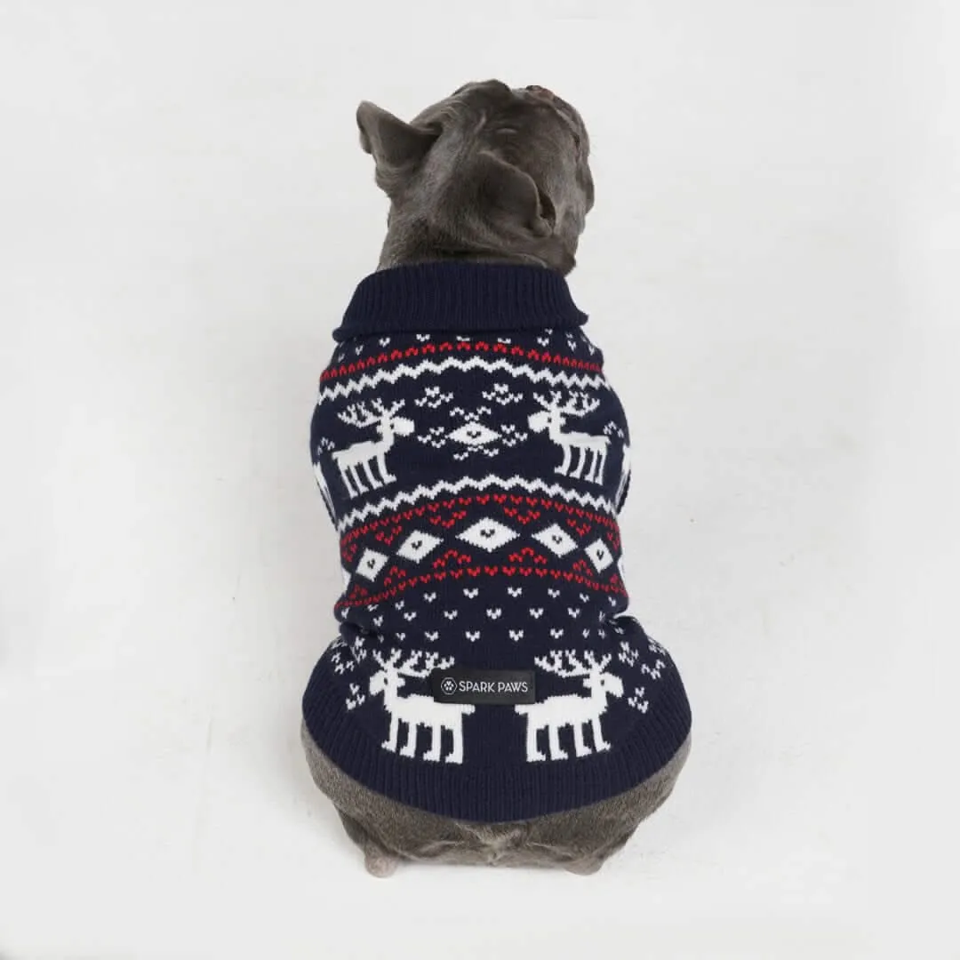 Christmas Dog Knit Sweater