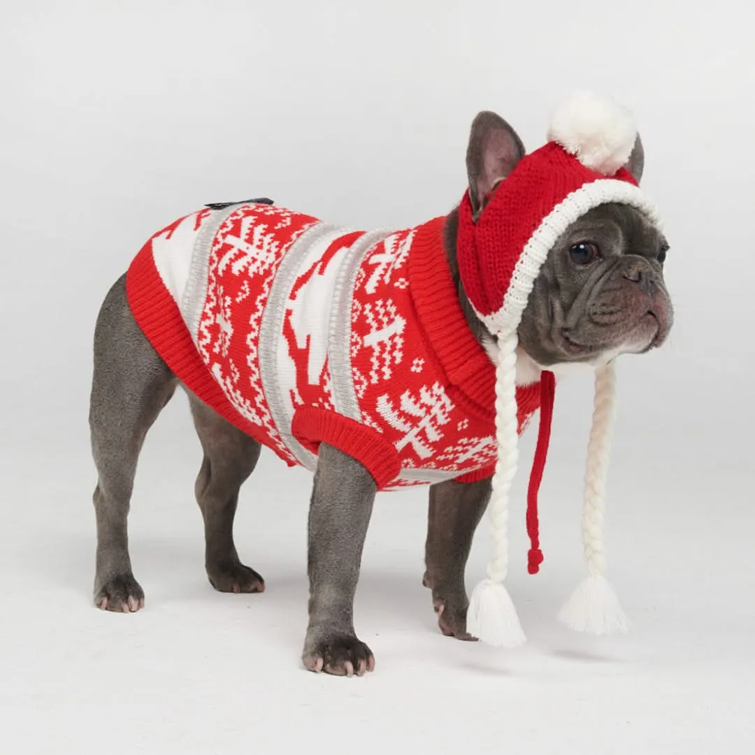 Christmas Dog Knit Sweater