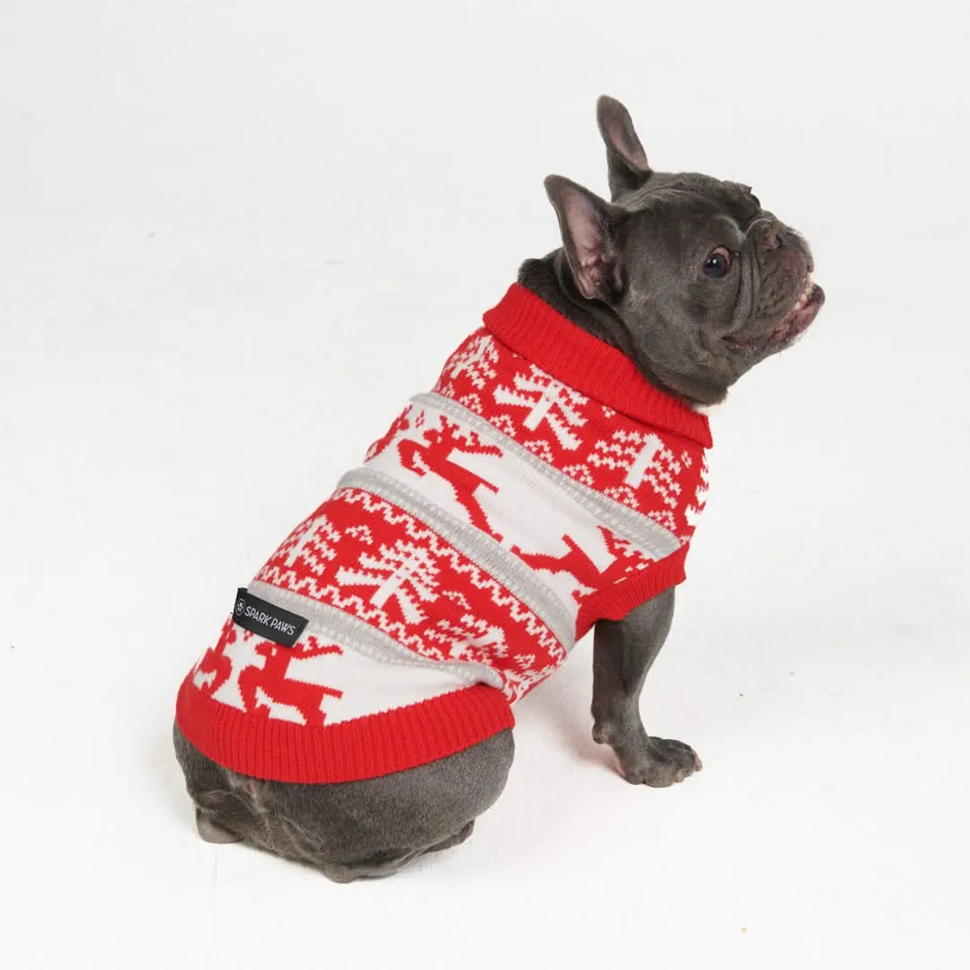 Christmas Dog Knit Sweater