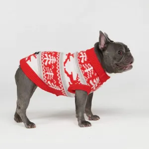 Christmas Dog Knit Sweater