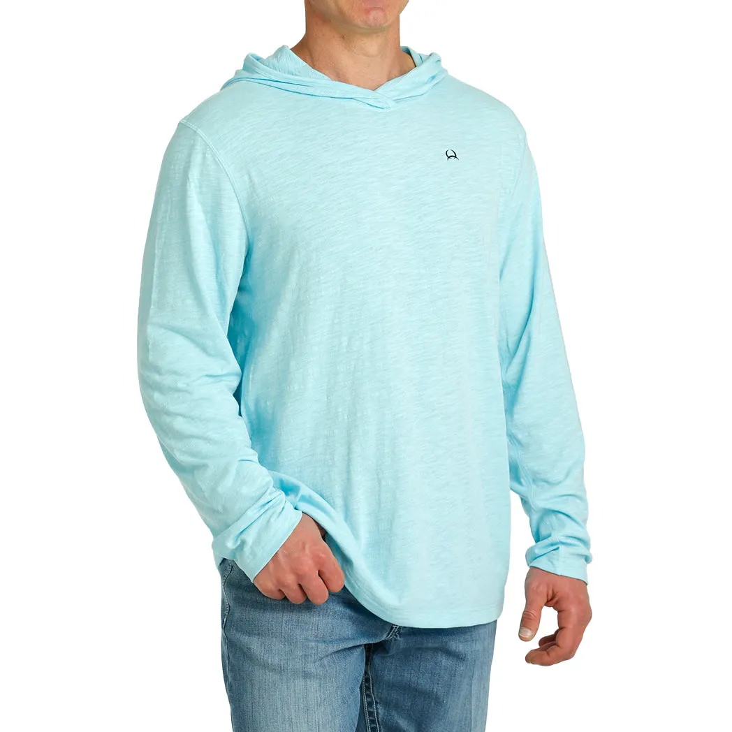 Cinch Men's Light Blue Aflex Hoodie