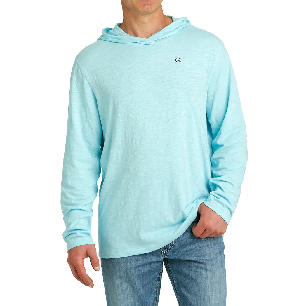 Cinch Men's Light Blue Aflex Hoodie