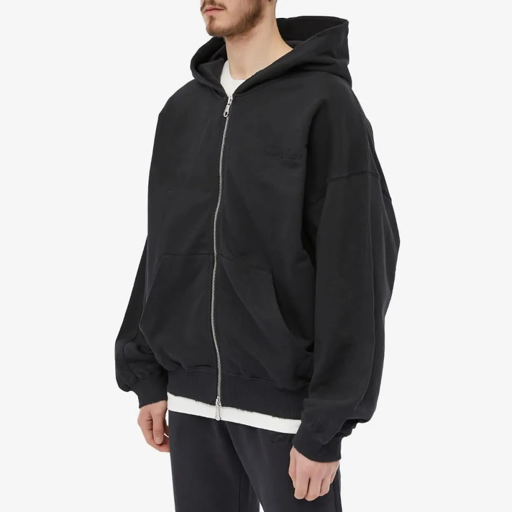 Cole Buxton Lightweight Zip Sweatshirt, Black