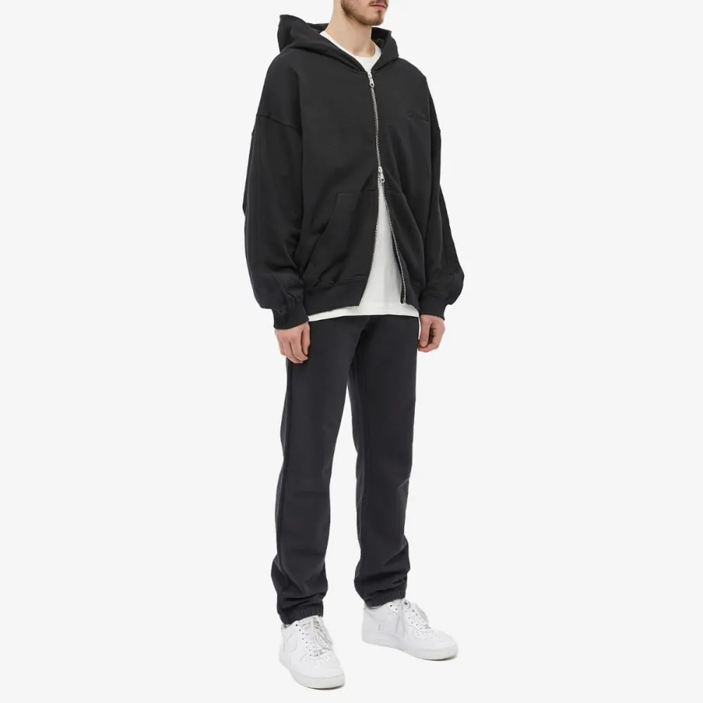 Cole Buxton Lightweight Zip Sweatshirt, Black