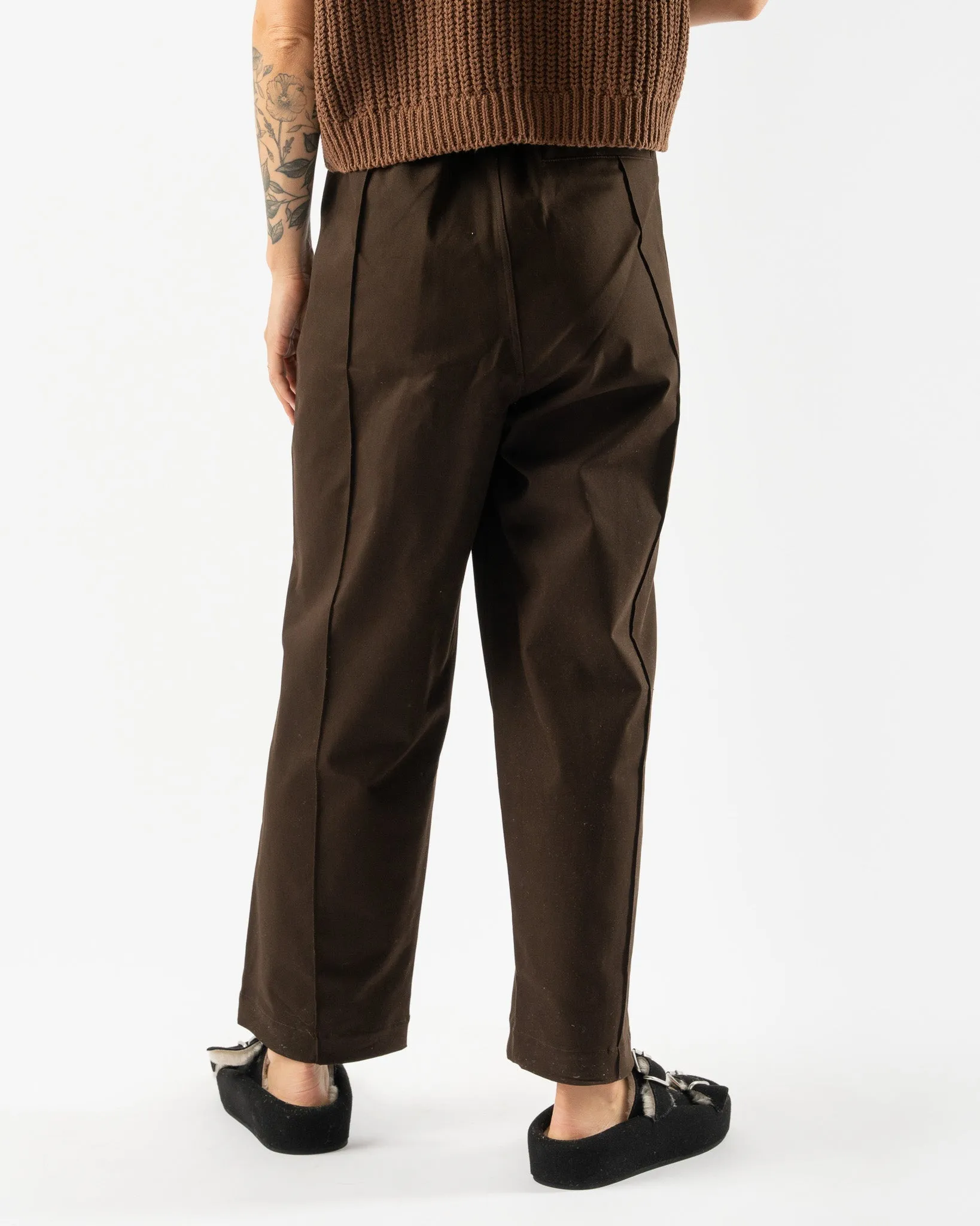 Cordera Soft Cotton Seam Pants in Java