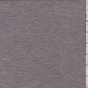 Dark Grey Sweater Jersey Knit Fabric