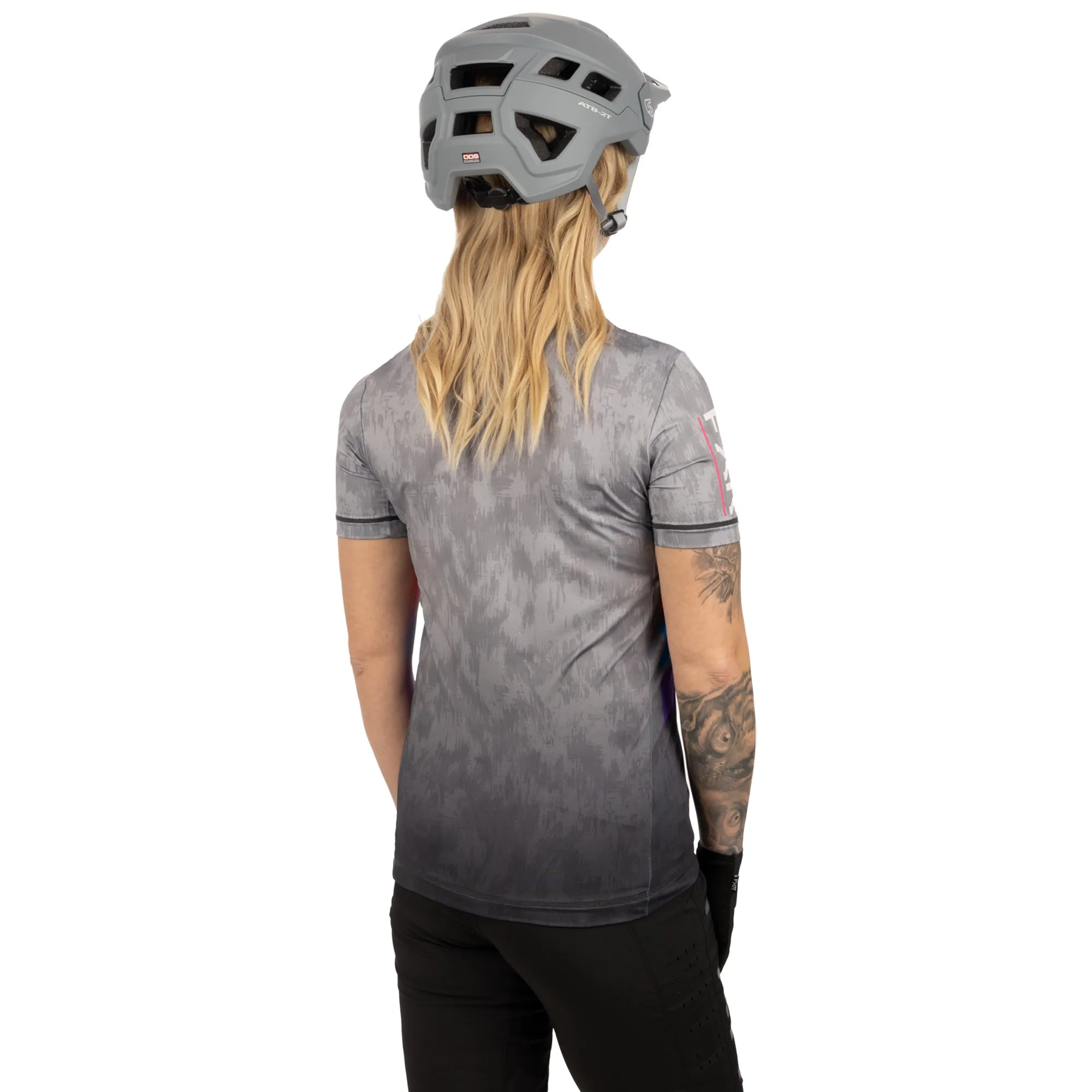 FXR ProFlex UPF Short Sleeve Jersey T-Shirt Grey Fusion