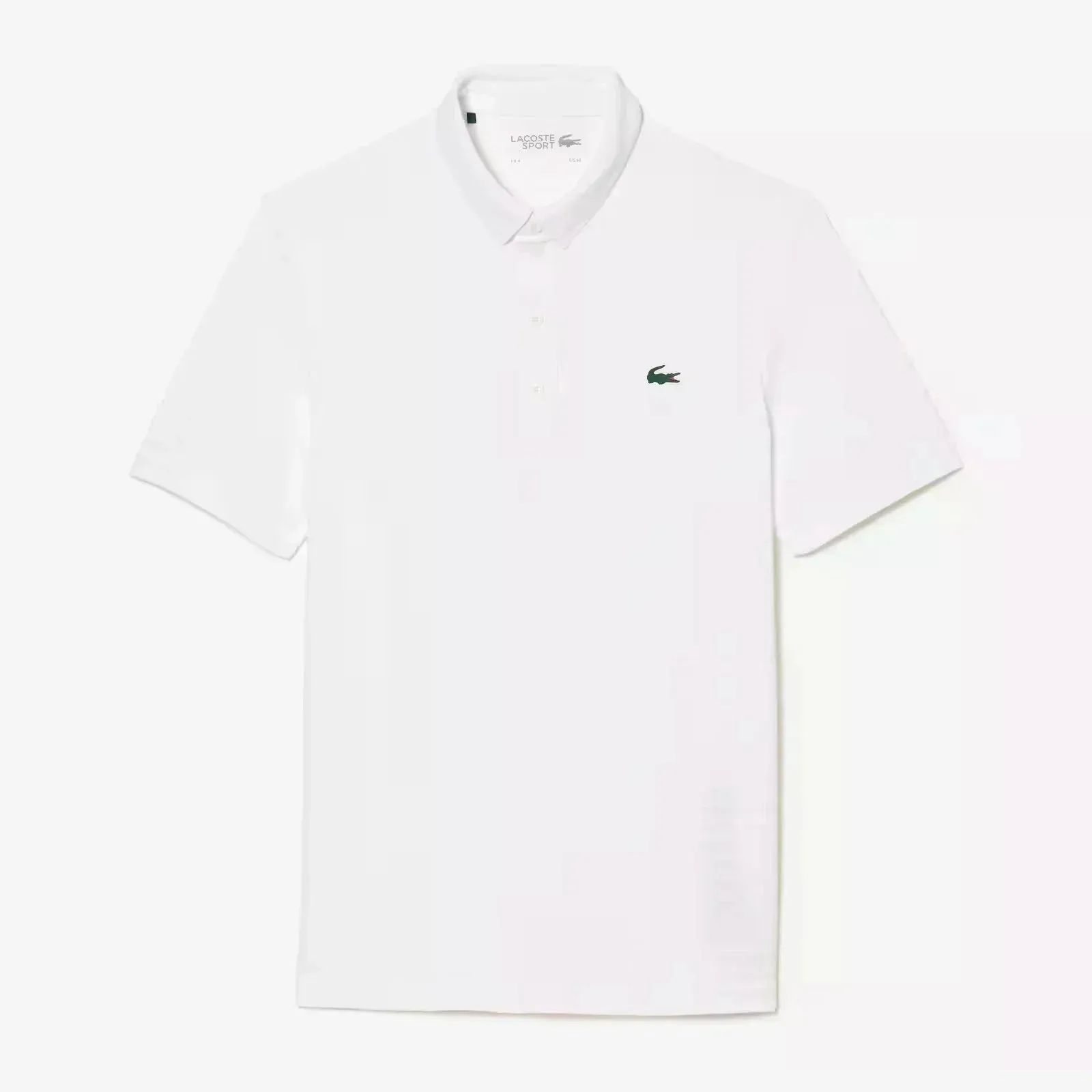 Lacoste SPORT Textured Breathable Golf Polo