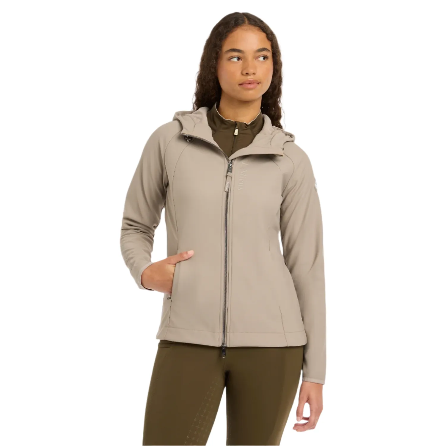 LeMieux Charlotte Ladies Softshell Jacket, Ash