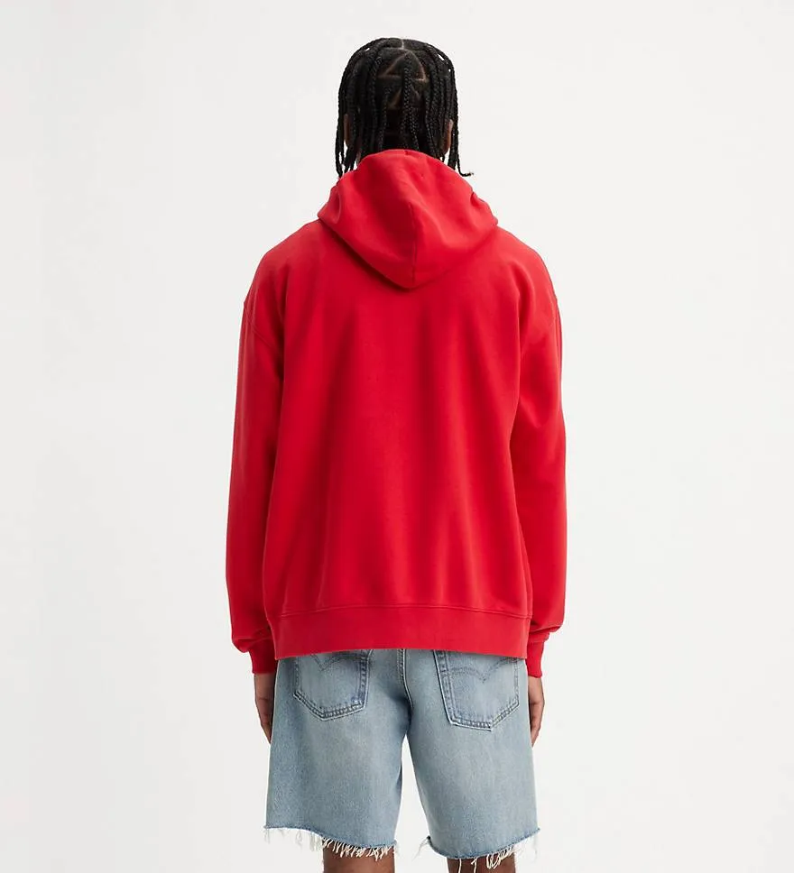 Levi's Gold Tab Zip-up Sweatshirt, red