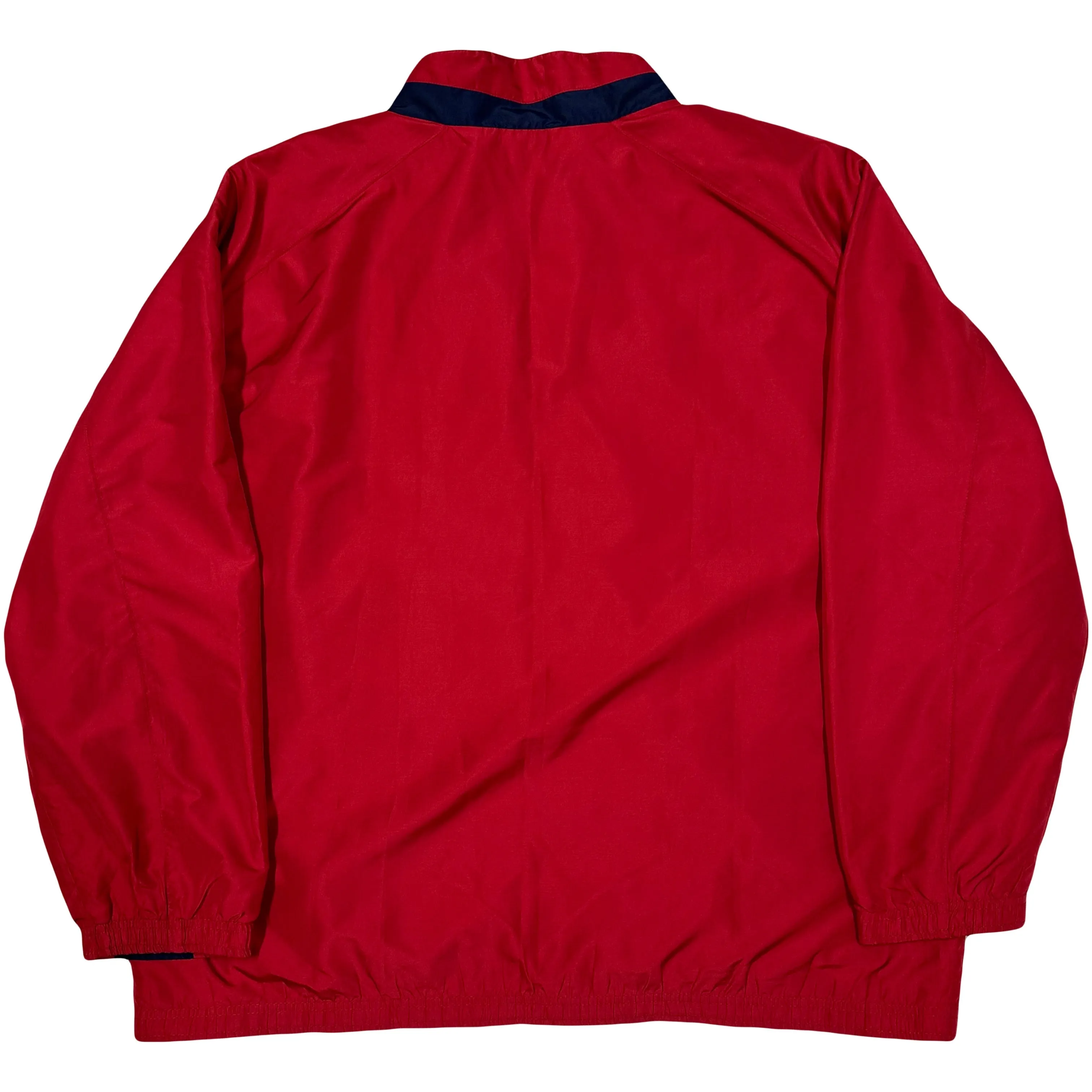 Nike Barcelona 2002/03 Tracksuit Top In Red ( XL )