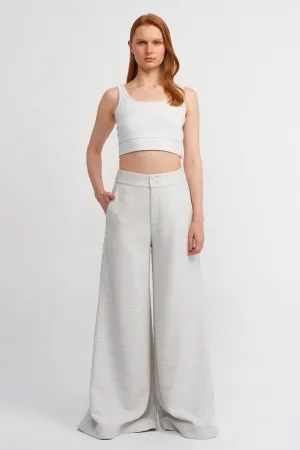 Nu Wide-Leg Pants Ice