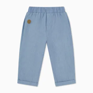 Organic Cotton Chambray Pants