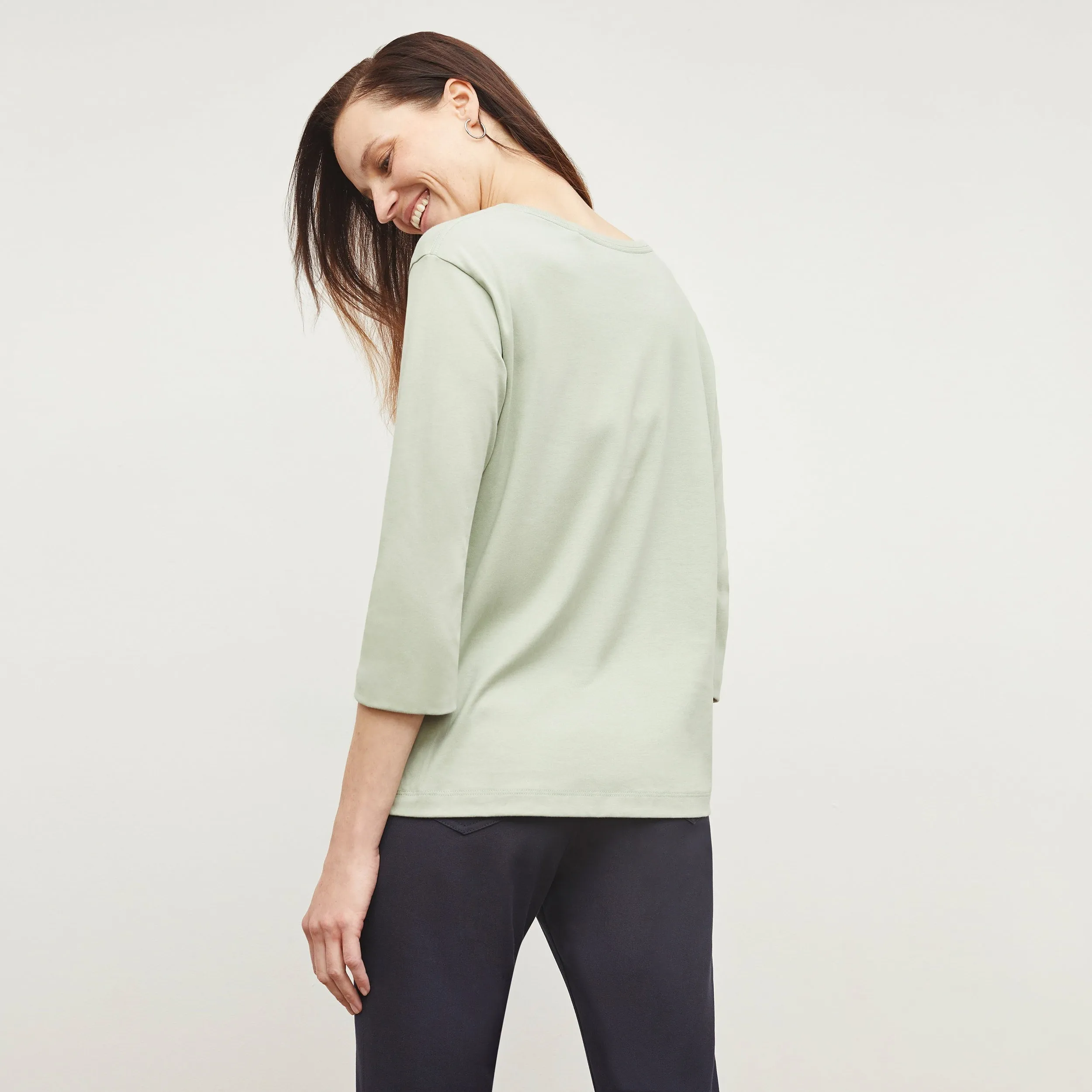 Owen T-Shirt - Pima Cotton :: Minty Green