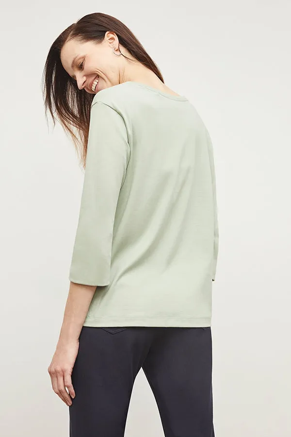 Owen T-Shirt - Pima Cotton :: Minty Green