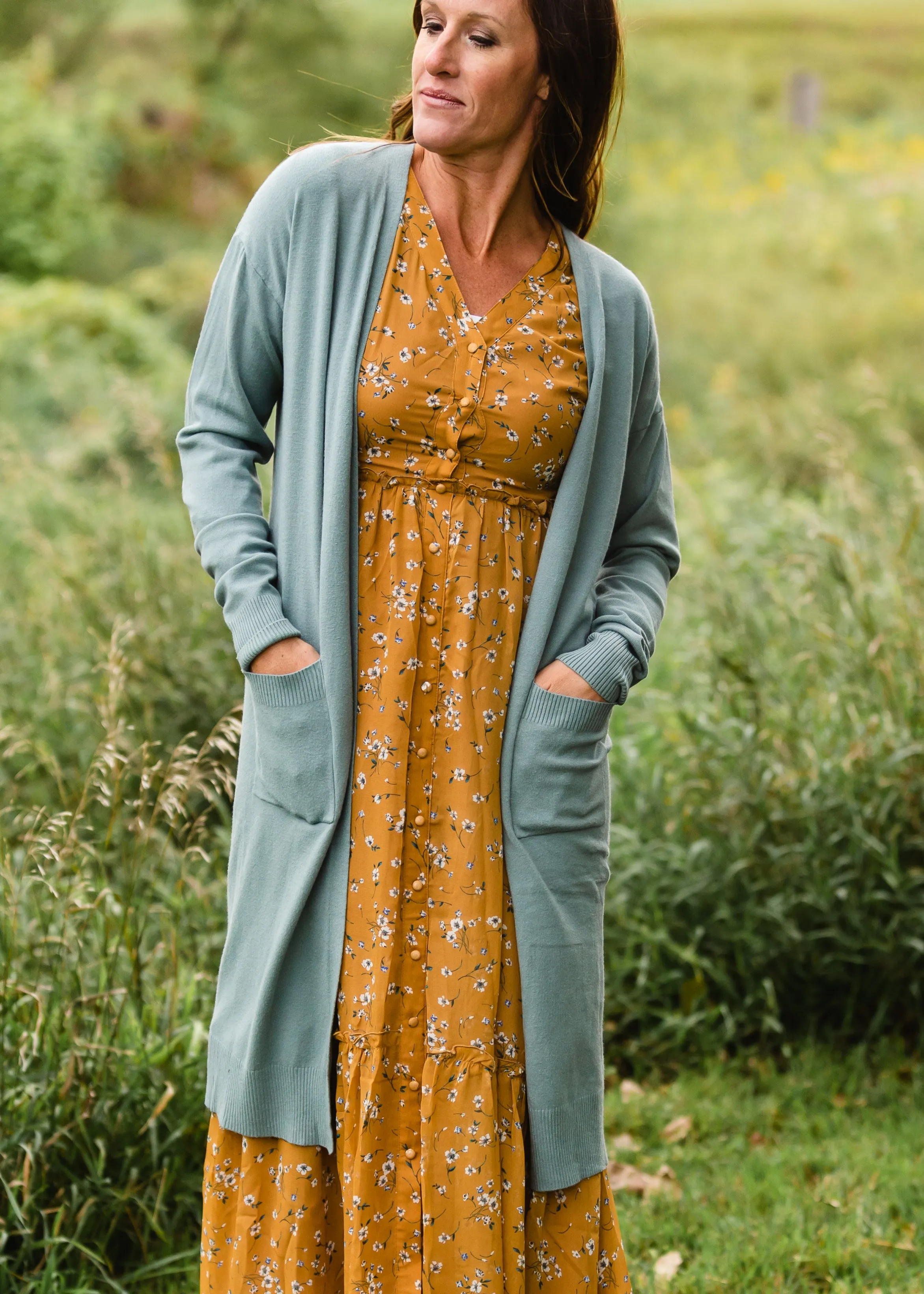 Pale Blue Soft   Classic Cardigan