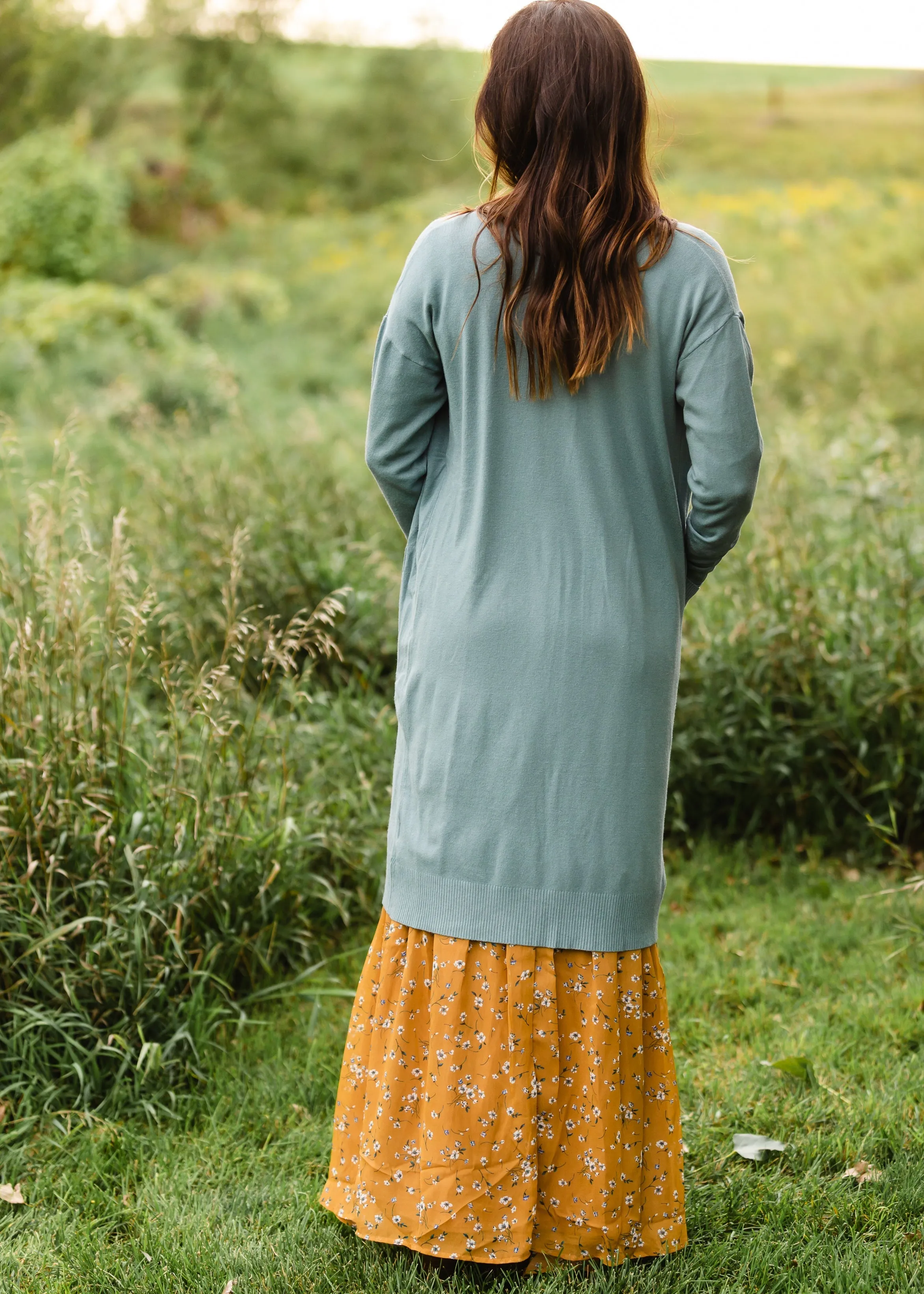 Pale Blue Soft   Classic Cardigan