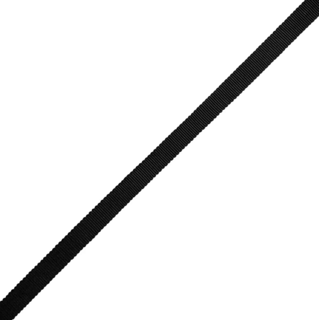 Petersham Ribbon - Black (50 yard Roll)