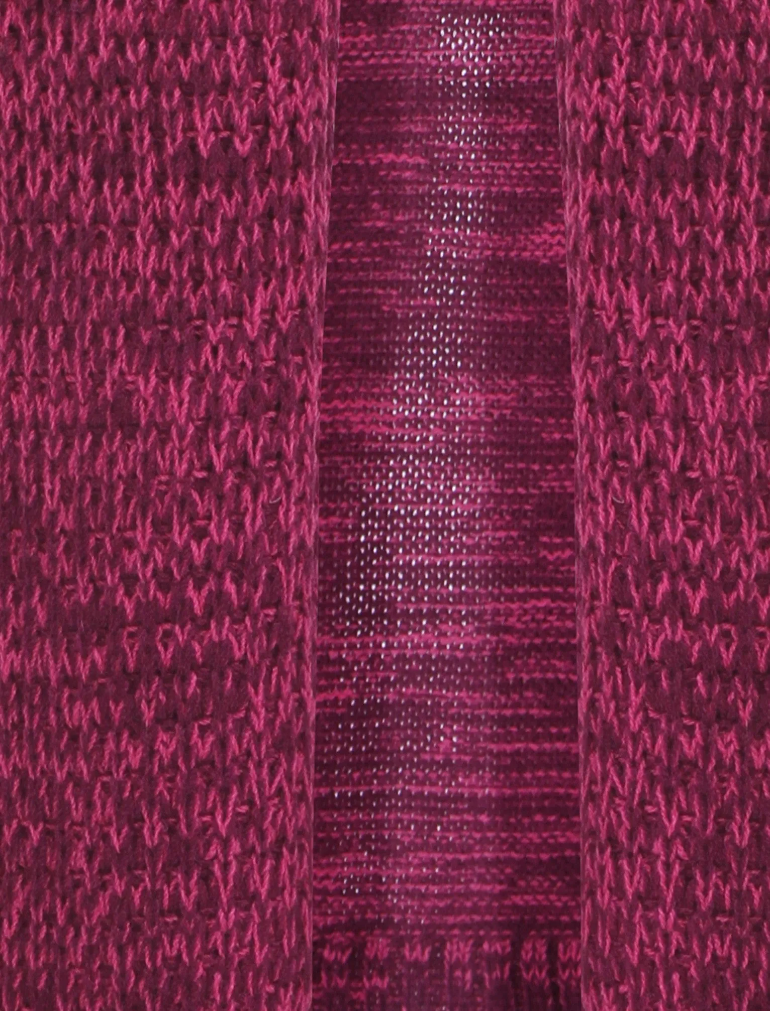 Plum Tree Oak Cardigan in Dark Purple and Raspberry Rose