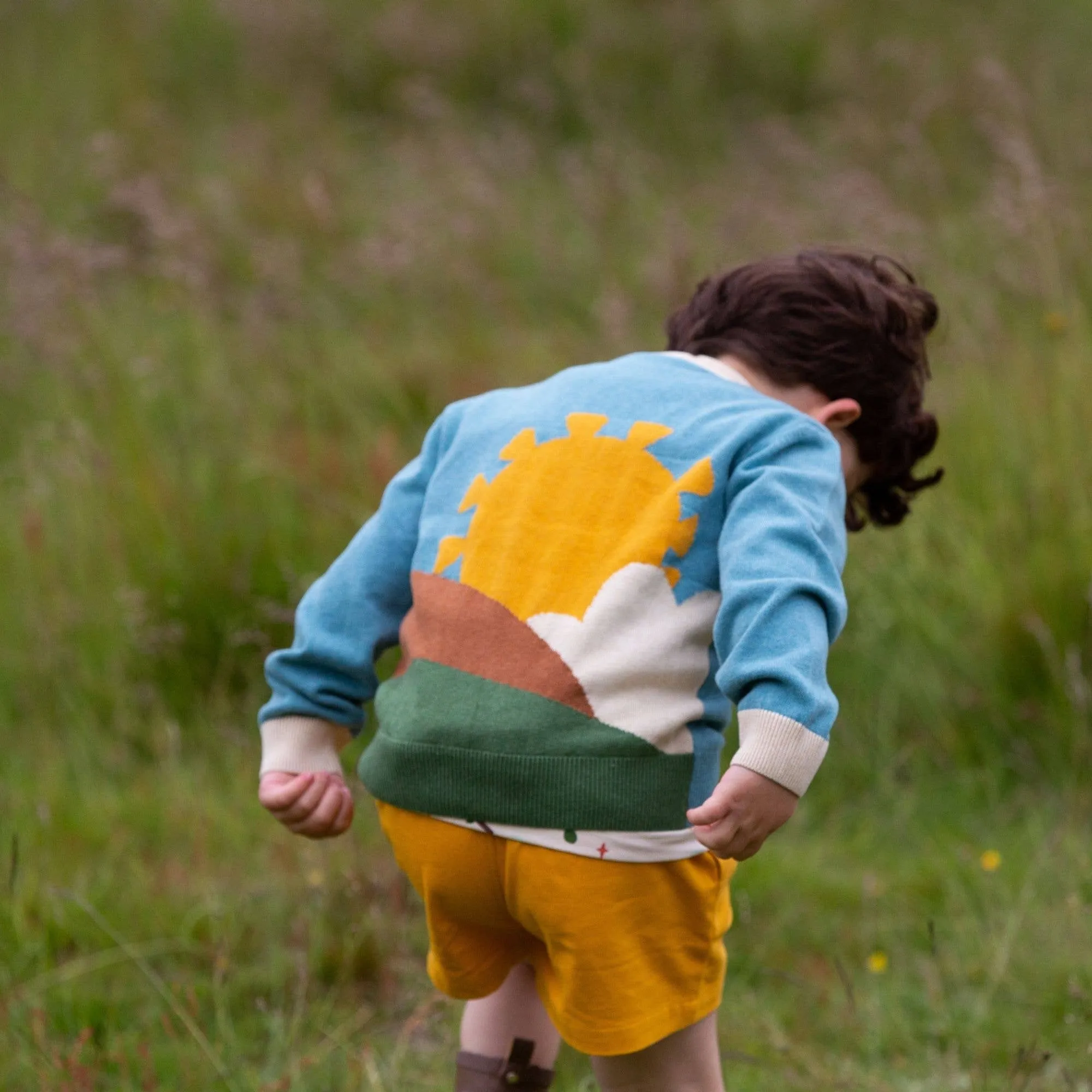 "From One To Another" Sunshine Knitted Cardigan