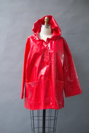 *Red Slicker Button Hoodie (RW 0917H)