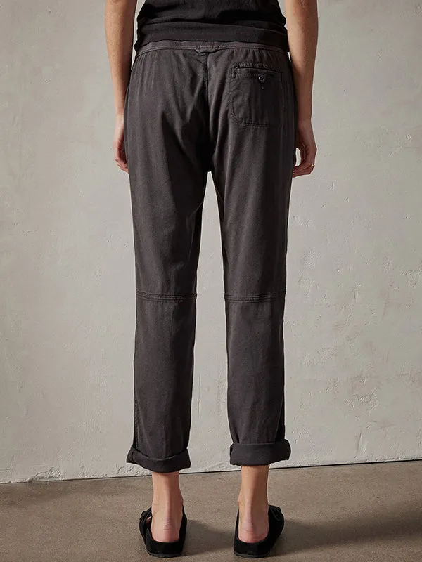 Soft Drape Utility Pant in Carbon Pigment