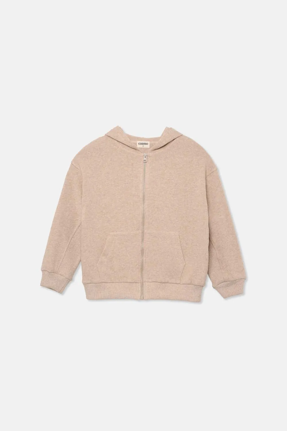 SOFT KNIT HOODED JACKET