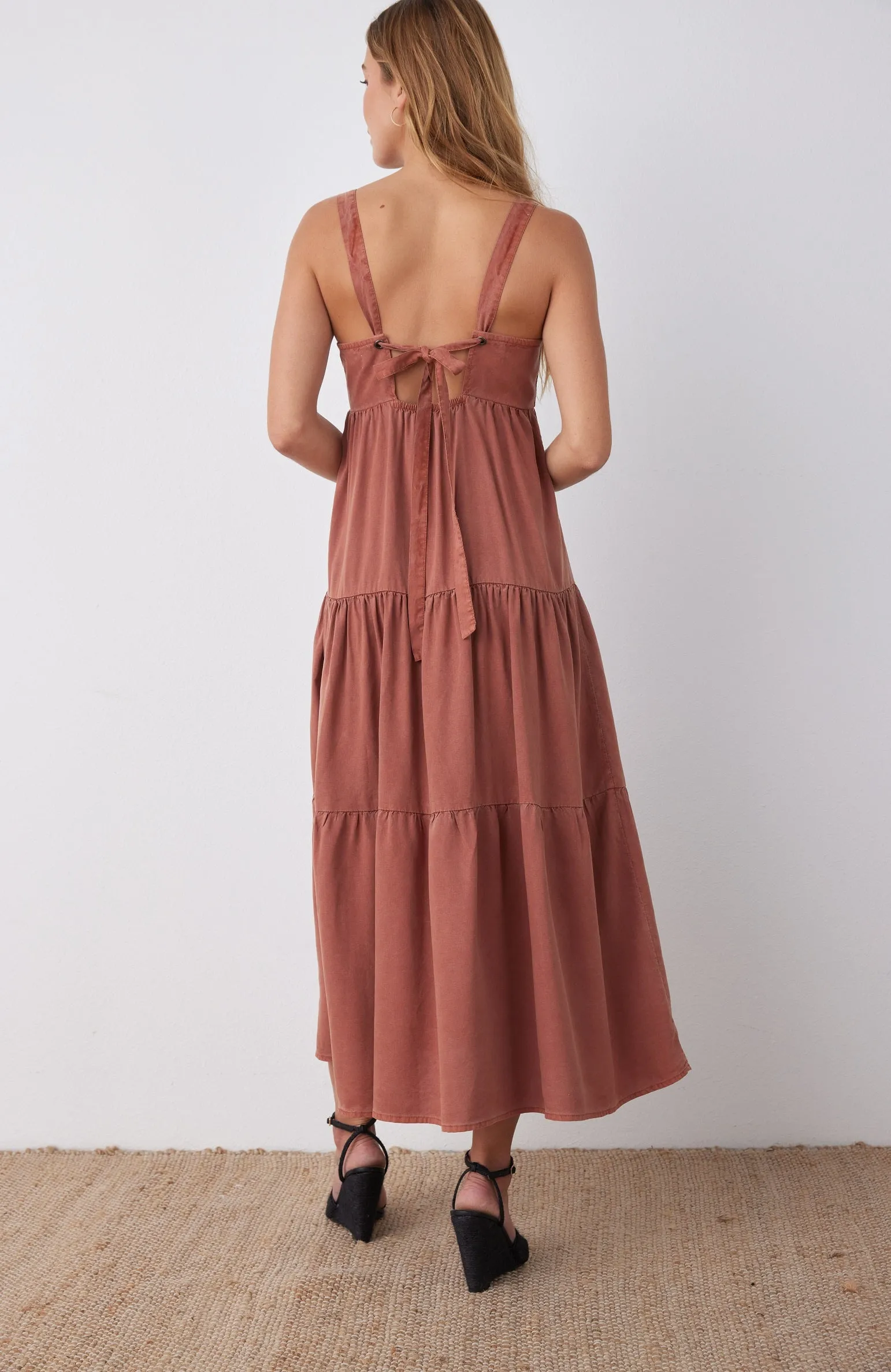 Tie Back Cami Dress