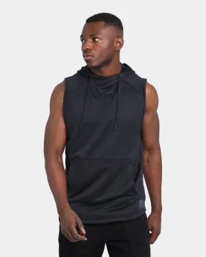 Under Armour Curry UNDRTD Sleeveless Hoodie Black/Black/Jet