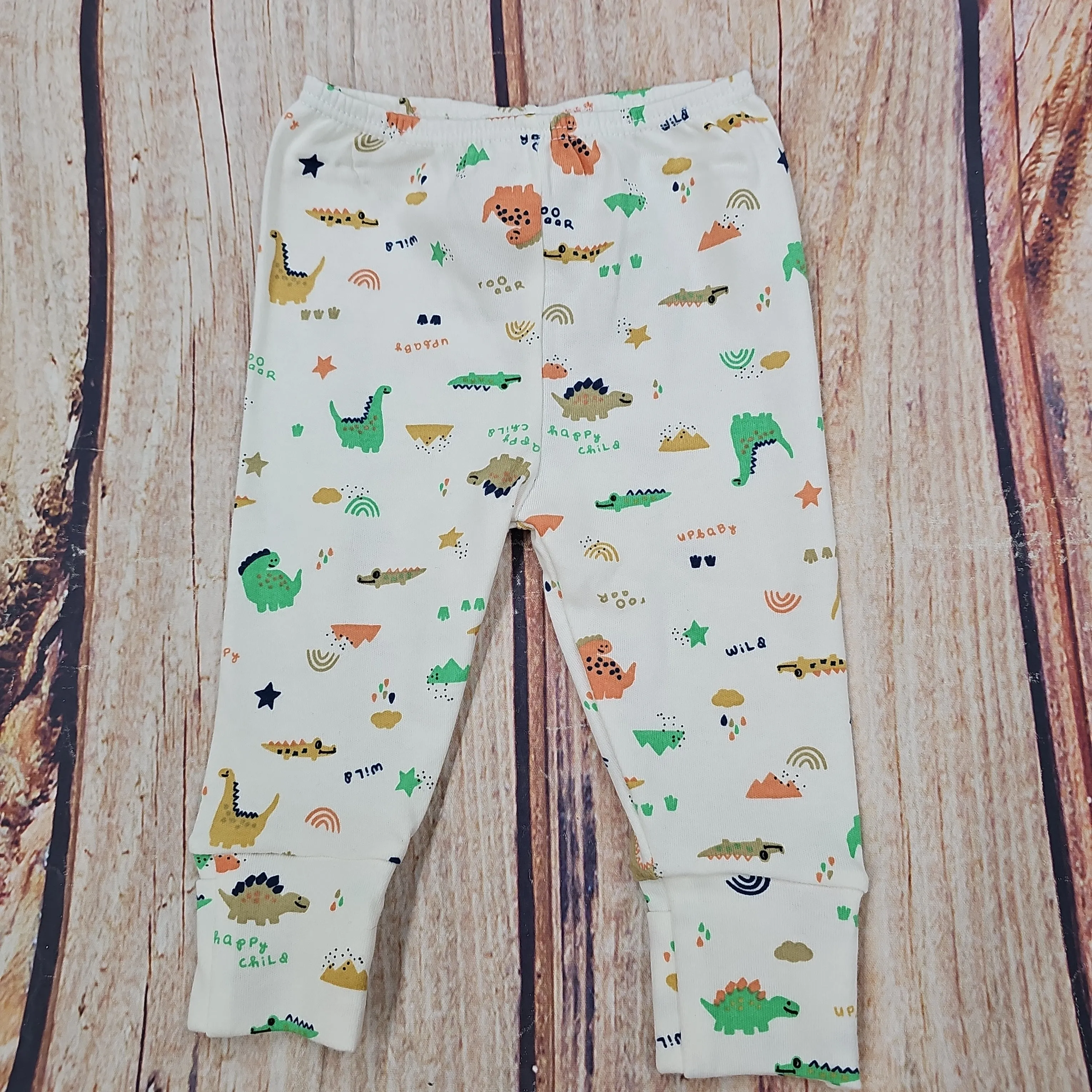 UP BABY BOYS SOFT JERSEY PANTS DINO AB1957